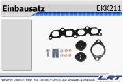EKK211 Montáżna sada pre zberné výfukové potrubie LRT