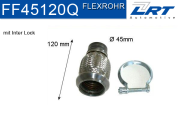 FF45120Q Opravné potrubie pre katalyzátor LRT