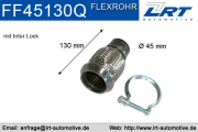 FF45130Q Opravné potrubie pre katalyzátor LRT