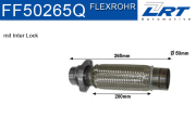 FF50265Q Opravné potrubie pre katalyzátor LRT
