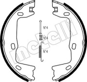53-0302K Sada brzd. čeľustí parkov. brzdy METELLI