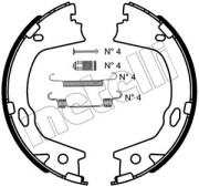 53-0499K Sada brzd. čeľustí parkov. brzdy METELLI