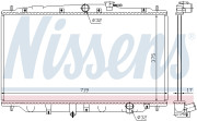63315 Chladič motora NISSENS