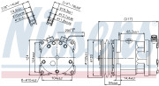 899920 Kompresor klimatizácie NISSENS