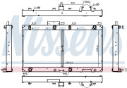 606364 Chladič motora NISSENS