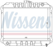 62933 Chladič motora NISSENS