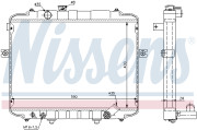 67497 Chladič motora NISSENS