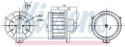 87615 Vnútorný ventilátor NISSENS