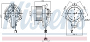 87648 Vnútorný ventilátor NISSENS