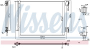 941197 Kondenzátor klimatizácie ** FIRST FIT ** NISSENS