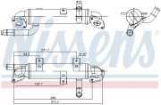 989417 Chladič pre recirkuláciu plynov NISSENS