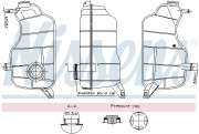 996329 Vyrovnávacia nádobka chladiacej kvapaliny ** FIRST FIT ** NISSENS