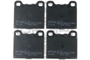 BP-02196 Sada brzdových platničiek kotúčovej brzdy OPTIMAL