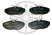BP-12152 Sada brzdových platničiek kotúčovej brzdy OPTIMAL