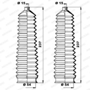 K150204 Manżeta riadenia - opravná sada MOOG