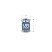 22.034.00 Hydraulický filter automatickej prevodovky UFI