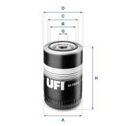 23.102.02 Olejový filter UFI