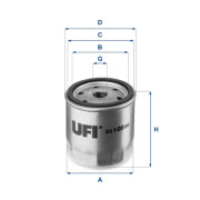 23.105.00 Olejový filter UFI