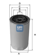 23.112.01 Olejový filter UFI