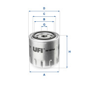 23.127.02 Olejový filter UFI