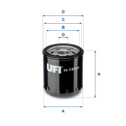 23.133.00 Olejový filter UFI