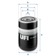 23.164.00 Olejový filter UFI