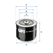 23.165.00 Olejový filter UFI