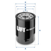 23.251.00 Olejový filter UFI