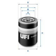 23.256.00 Olejový filter UFI
