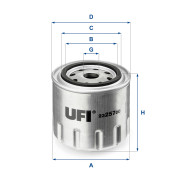 23.257.00 Hydraulický filter automatickej prevodovky UFI