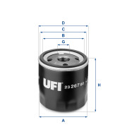 23.267.00 Olejový filter UFI