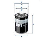 23.274.00 Olejový filter UFI