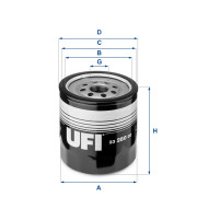 23.280.00 Olejový filter UFI