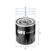 23.293.00 Olejový filter UFI
