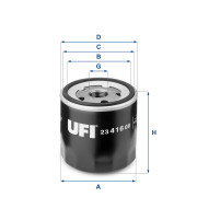 23.416.00 Olejový filter UFI