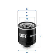 23.428.00 Olejový filter UFI