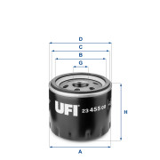 23.455.00 Olejový filter UFI