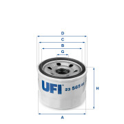 23.565.00 Olejový filter UFI