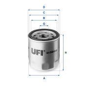 23.584.00 Olejový filter UFI