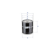 23.721.00 Olejový filter UFI