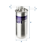 24.001.00 Palivový filter UFI