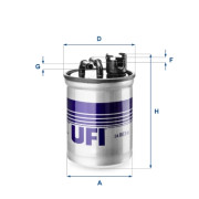 24.003.00 Palivový filter UFI