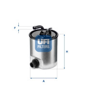 24.007.00 Palivový filter UFI
