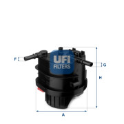 24.015.00 Palivový filter UFI