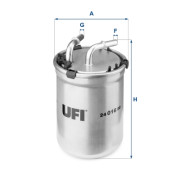 24.016.00 Palivový filter UFI