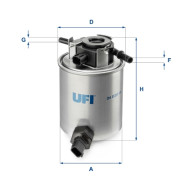 24.020.01 Palivový filter UFI