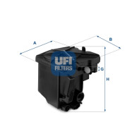 24.027.00 Palivový filter UFI