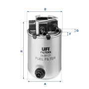 24.061.01 Palivový filter UFI
