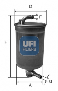 24.072.00 Palivový filter UFI