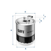 24.107.00 Palivový filter UFI